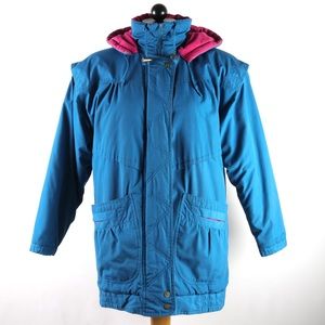 Vintage Current Seen Puffer Coat Hood